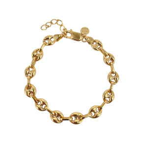 BIG COFFEE BRACELET | GOLDEN
