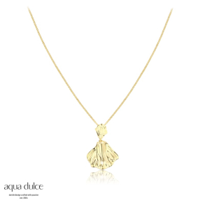 *HULDA LONG NECKLACE | SILVER