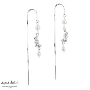 *PRETTY PEARL THREAD | SILVER