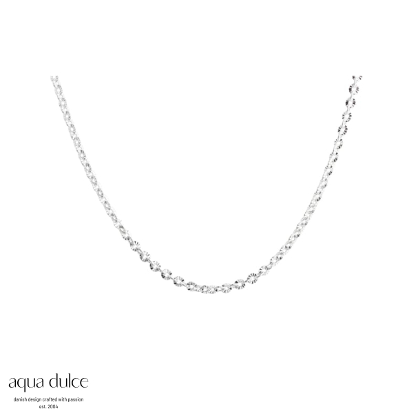 FANCY BIG NECKLACE |  SILVER
