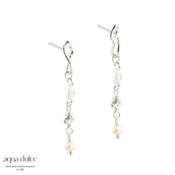 WHITE GARDEN EARSTUD | SILVER