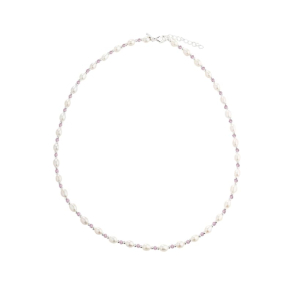 COAST ROSE NECKLACE | SILVER
