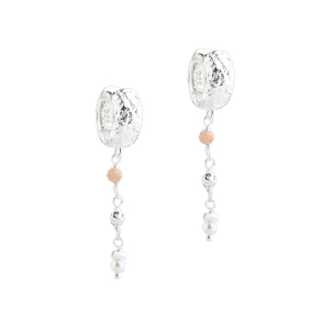 LOVE ME HOOP ROSE | SILVER