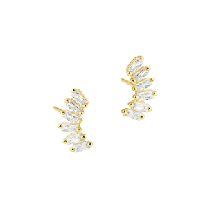 *PHILINA CLEAR EARSTUD | GOLDEN