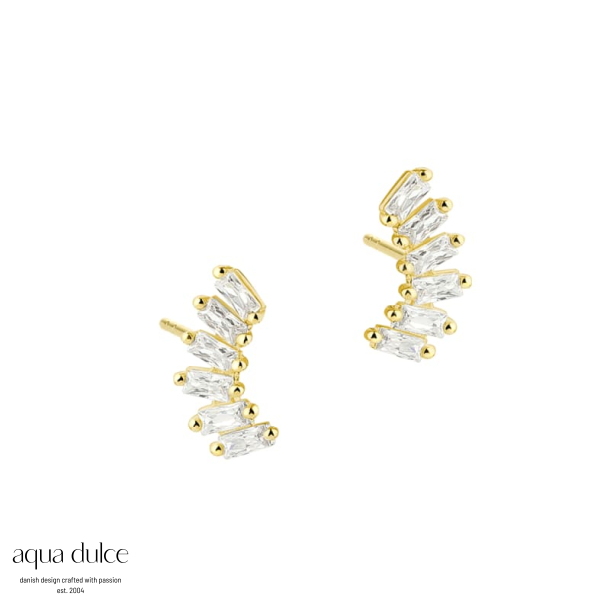 *PHILINA CLEAR EARSTUD | GOLDEN
