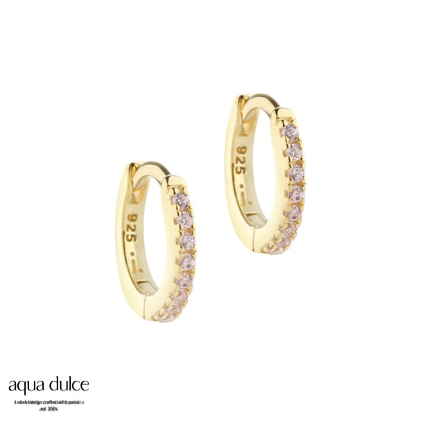 ROSE RAYA SMALL HOOP | GOLD