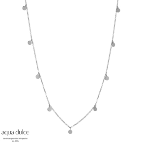 CLEO NECKLACE LONG | SILVER