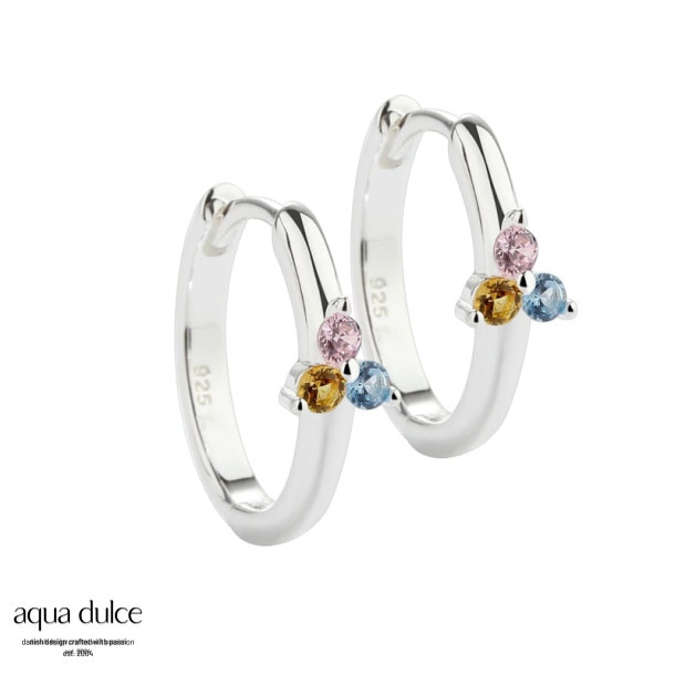 GUNNVA HOOP 15 MM. | SILVER