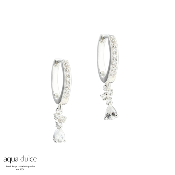 AURA HOOP |  SILVER