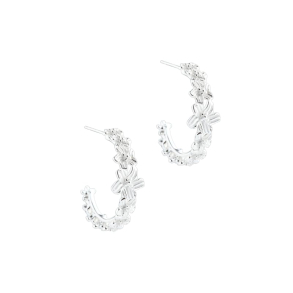 JASMIN BIG HOOP | SILVER