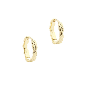 NEW MILA HOOP | 15 MM. GOLDEN