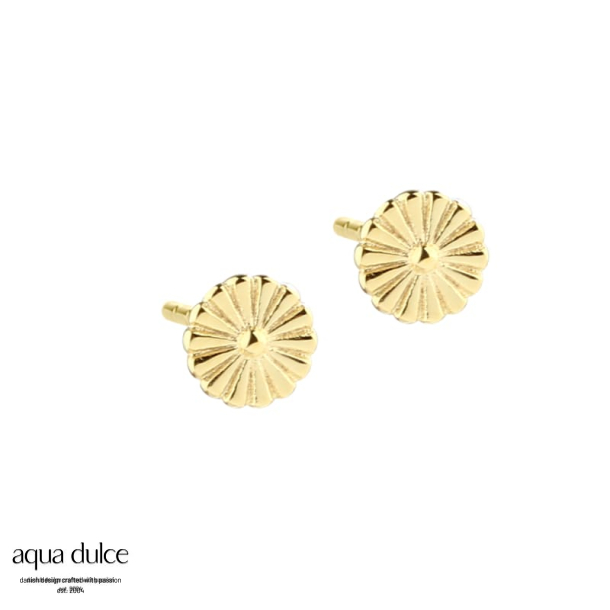 TINY DAISY EARSTUD | GOLDEN