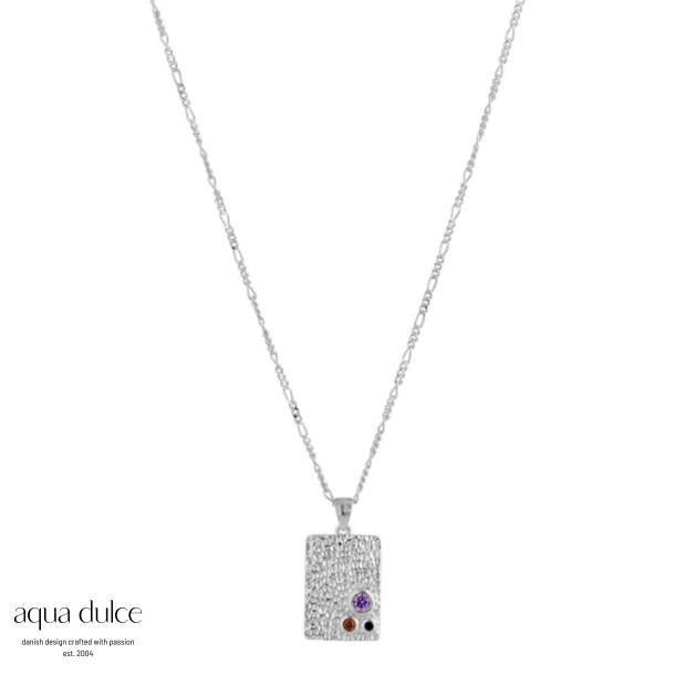 RUFFLE NECKLACE | SILVER