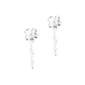 JASMIN PEARL EARSTUD | SILVER