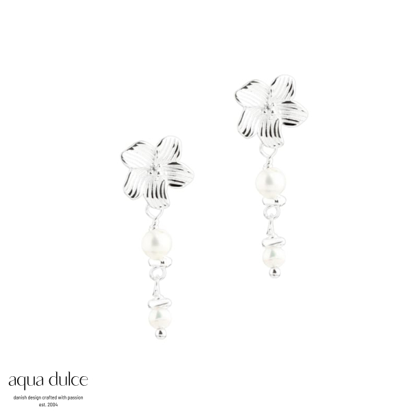 JASMIN PEARL EARSTUD | SILVER