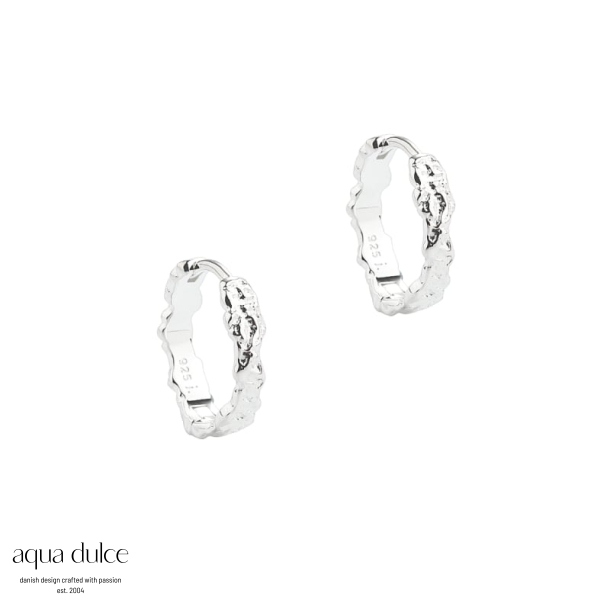 NEW MILA HOOP  | 15 MM. SILVER