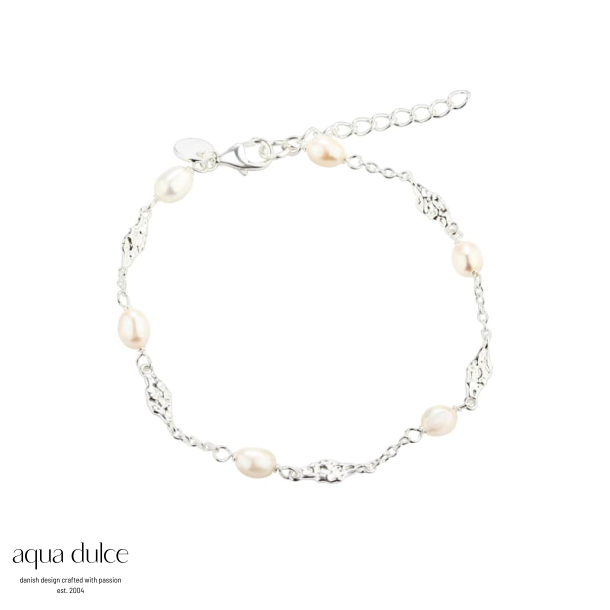 MILENA PEARL BRACELET | SILVER