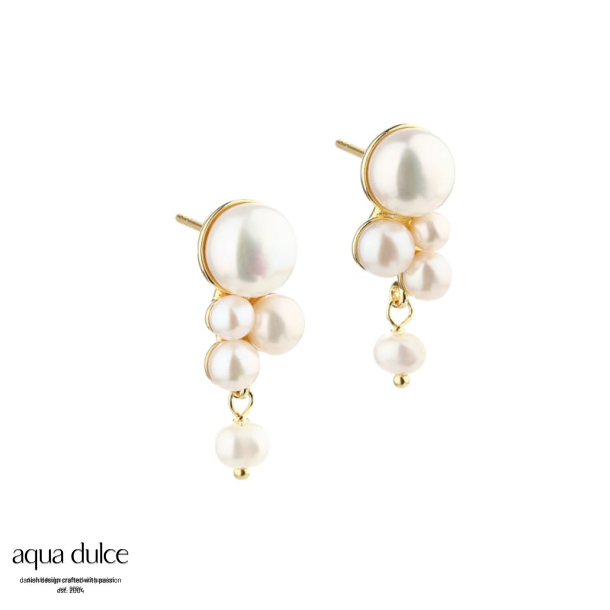 BUBBELS EARSTUD | GOLDEN