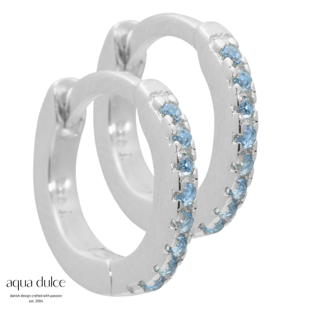 *RANVA SKY SMALL HOOP | SILVER