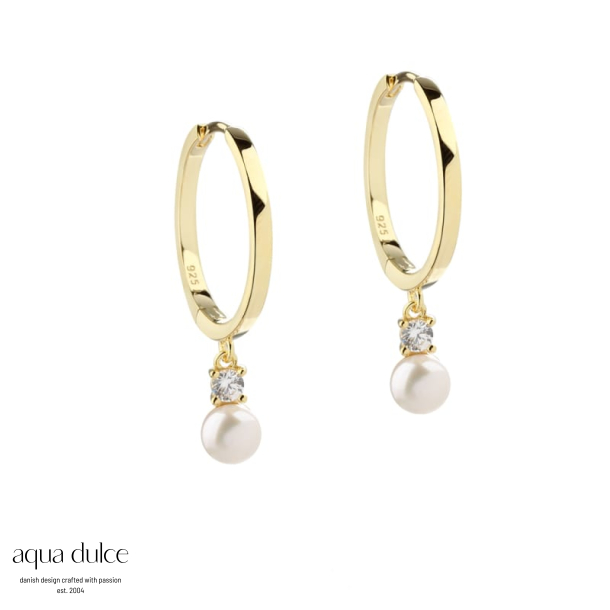 *DARLING BUBBELS MAREN HOOP | GOLDEN