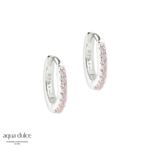 ROSE RAYA SMALL HOOP | SILVER