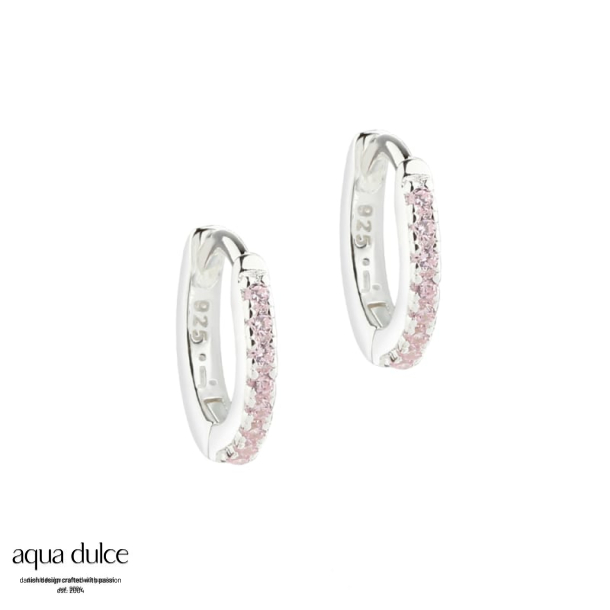 ROSE RAYA SMALL HOOP | SILVER