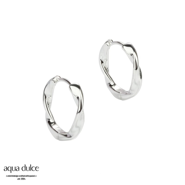 *TWIRL HOOP | SILVER