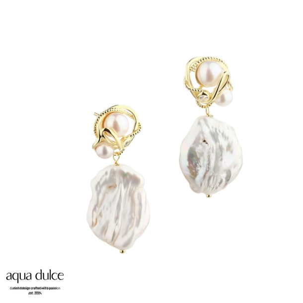 CURLY TINA EARSTUD | GOLDEN