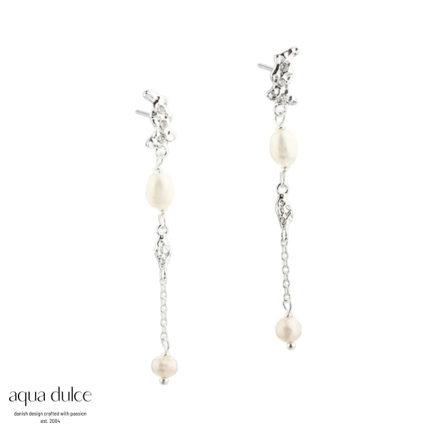 *MILENA LONG EARSTUD | SILVER