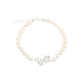 JASMIN PEARL BRACELET | SILVER