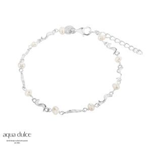 RHUMBA PEARL BRACELET | SILVER