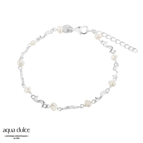 RHUMBA PEARL BRACELET | SILVER