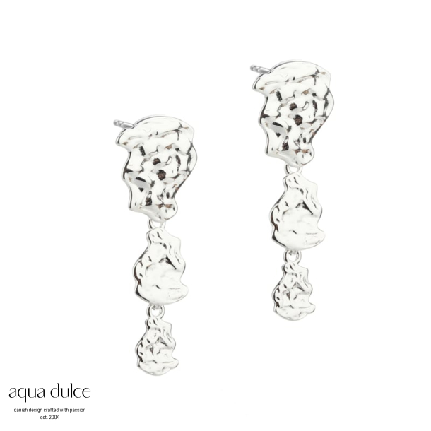 GLAM WAVE EARSTUD | SILVER