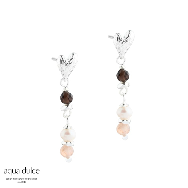 LOVE ME LONG EARSTUD | SILVER