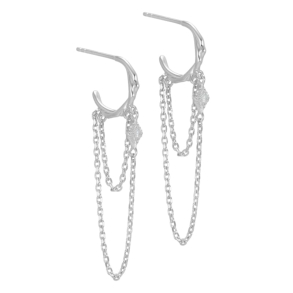 OPALLY HOOPS | SILVER