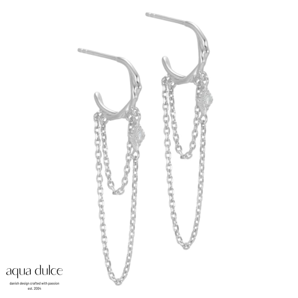 OPALLY HOOPS | SILVER