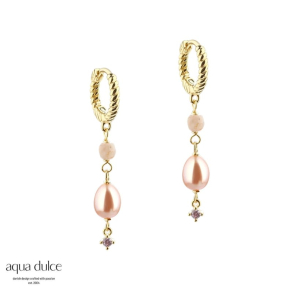 *KOI ROSE HOOP 12 MM. | GOLD