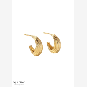 SUE HOOP SMALL | GOLDEN