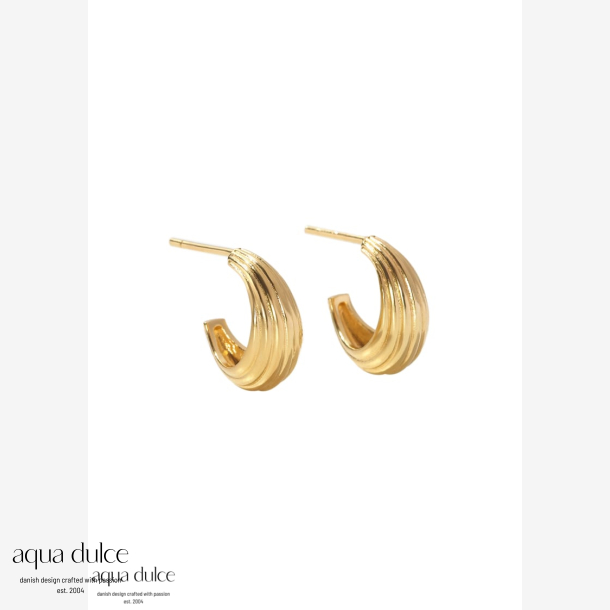 SUE HOOP SMALL | GOLDEN