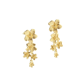 JASMIN BIG EARSTUD | GOLDEN