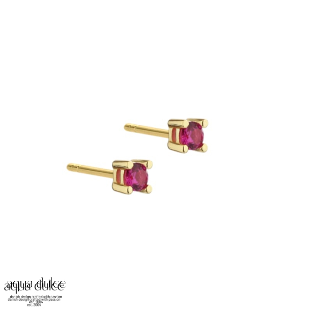 MINI KAYA PINK EARSTUD | GOLDEN