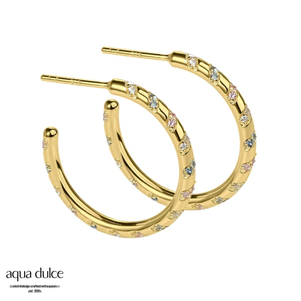 HELIX 25 MM. HOOPS | GOLDEN