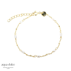 RICE DOT SINGLE BRACELET | GOLDEN