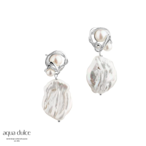 CURLY TINA EARSTUD | SILVER