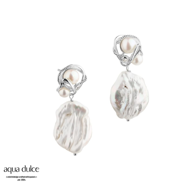 CURLY TINA EARSTUD | SILVER