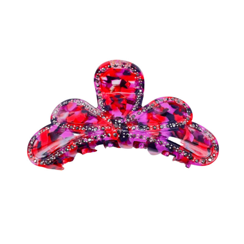 HAIRCLAW, BLACK PURPLE MIX