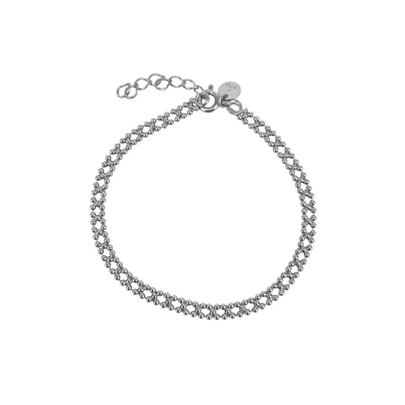 *LOOM BRACELET | SILVER