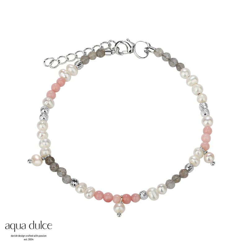 *OPAL LOVE BRACELET | SILVER