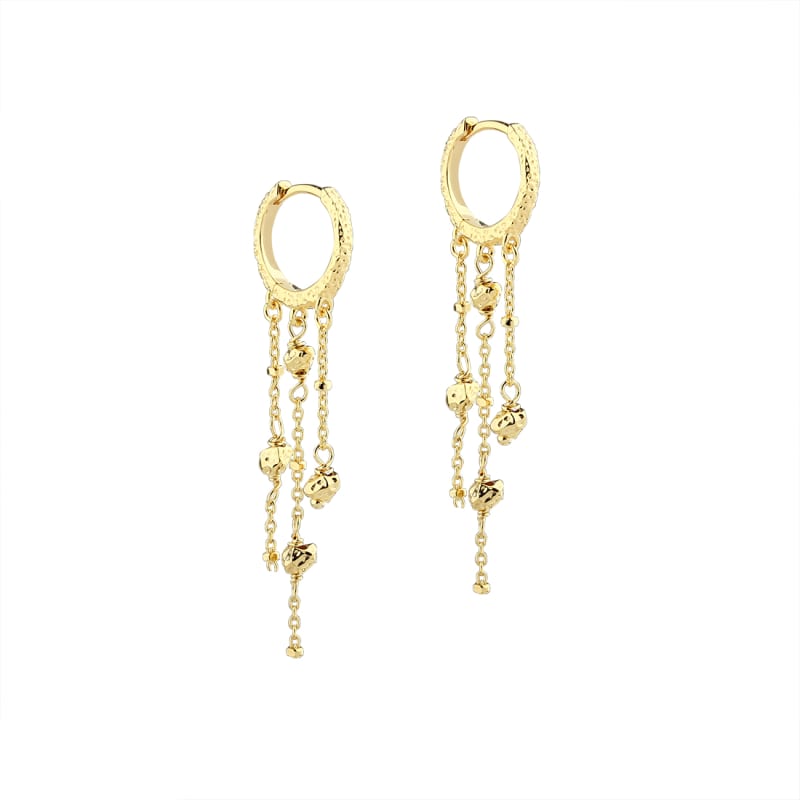 DARLING ROCK HOOP | GOLDEN