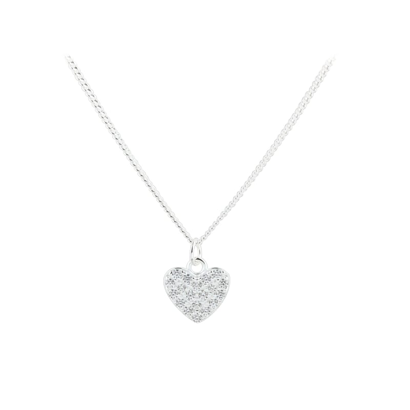 DARLING HEART NECKLACE | SILVER